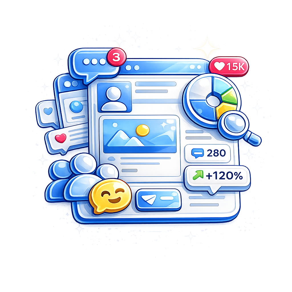Social Media Page Management
