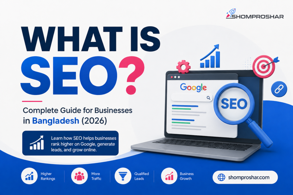 What Is SEO Guide for Businesses in Bangladesh | Search Engine Optimization by Shomproshar