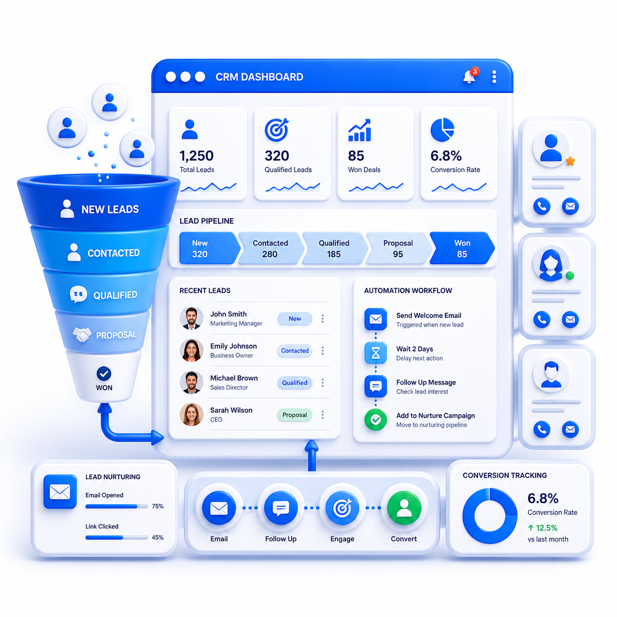CRM & Lead Automation