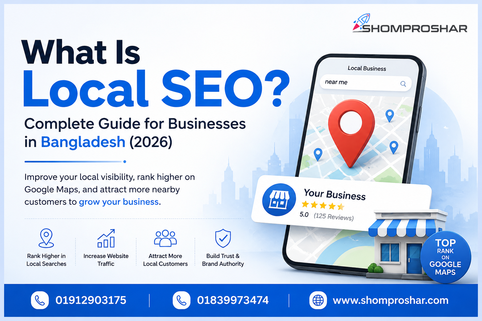 What Is Local SEO? Complete Guide for Businesses in Bangladesh (2026) | Shomproshar